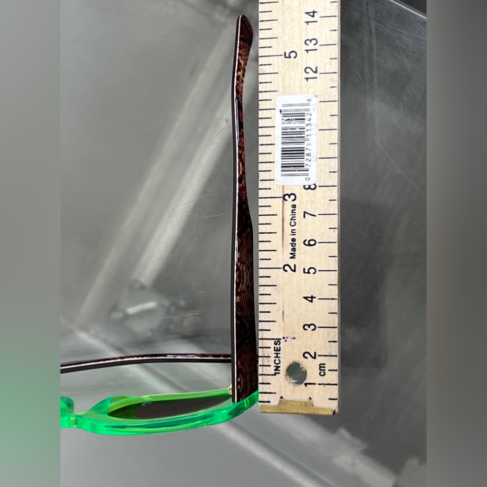 Lorvae Women’s Neon Green Sunglasses - Picture 9 of 9